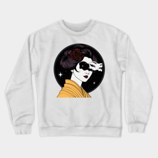 Starry Veil Geisha Crewneck Sweatshirt